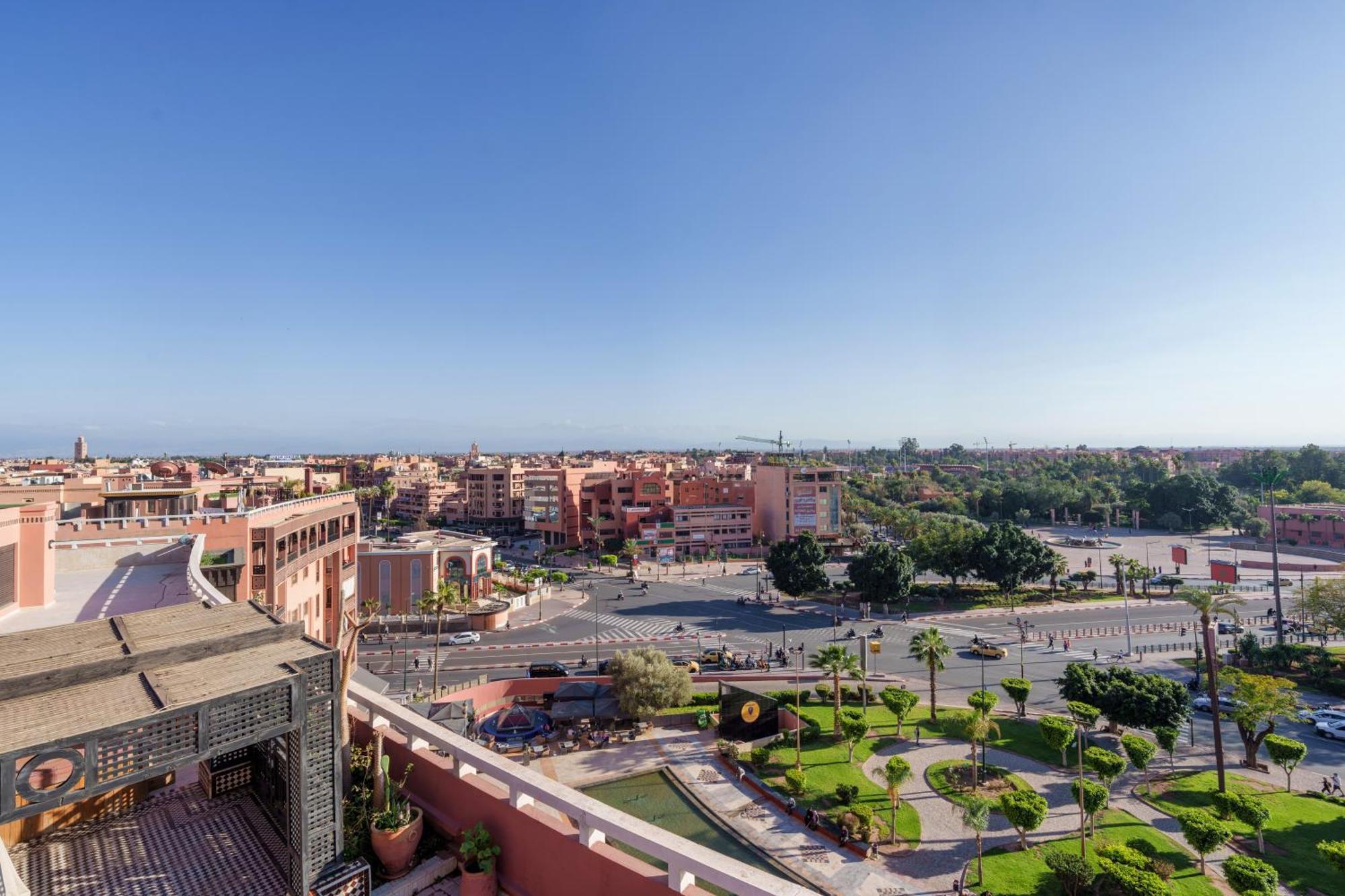 Appartement Chic Gueliz Plaza Avec Vue Марракеш Экстерьер фото