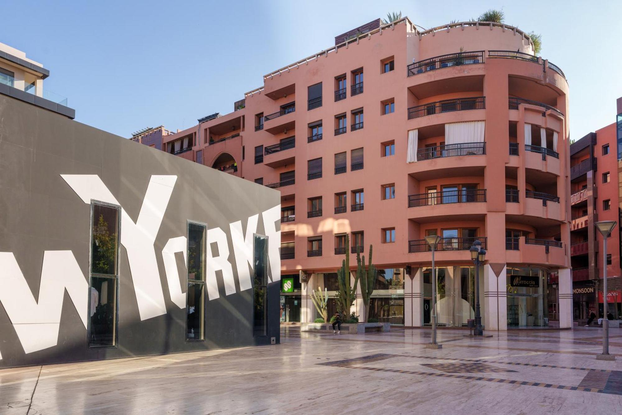 Appartement Chic Gueliz Plaza Avec Vue Марракеш Экстерьер фото