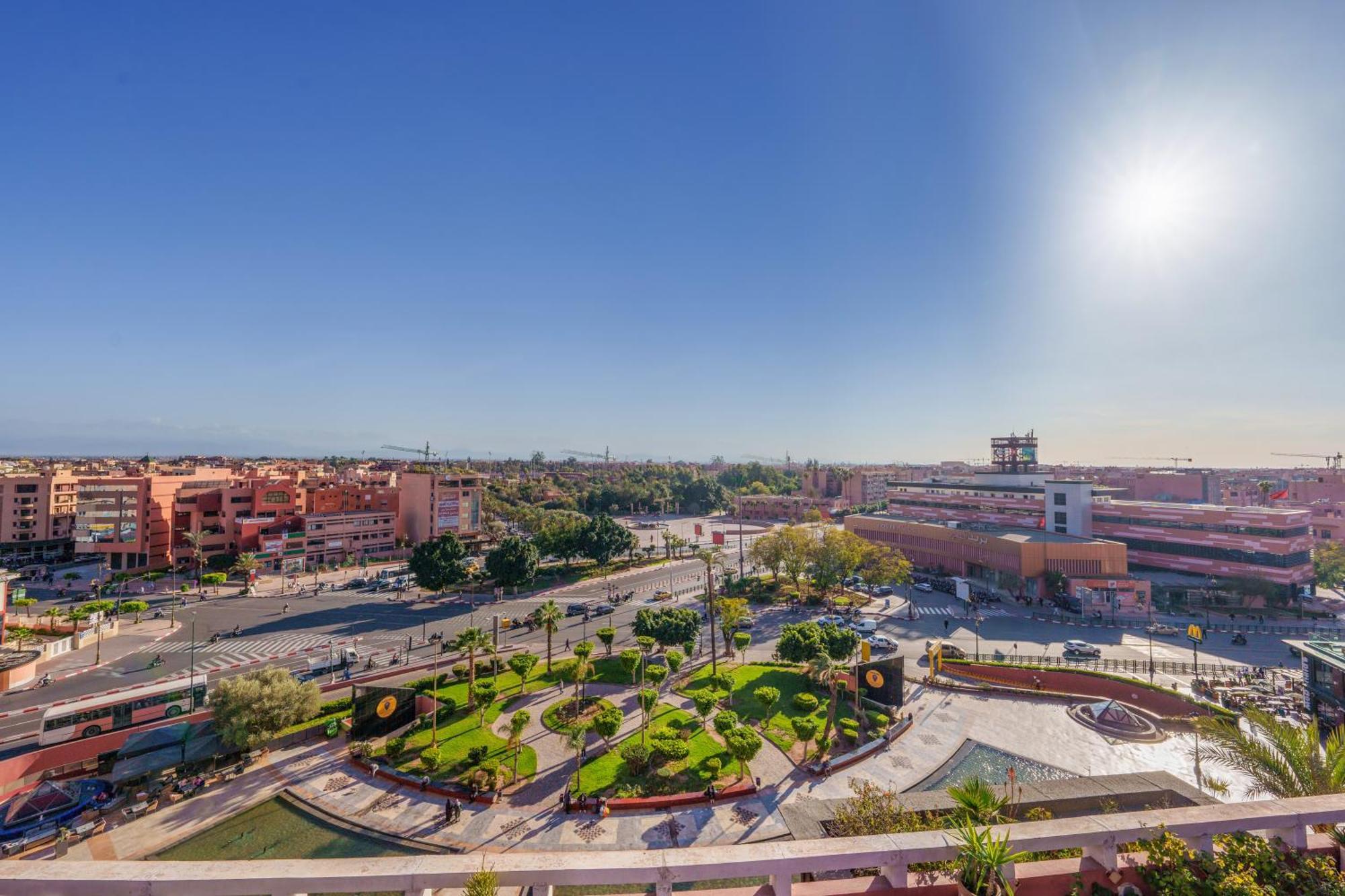 Appartement Chic Gueliz Plaza Avec Vue Марракеш Экстерьер фото